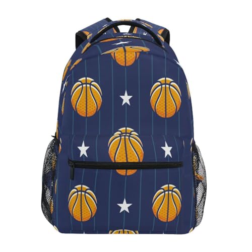 Sac à dos de basket-ball avec étiquette et filet à ballon intégré