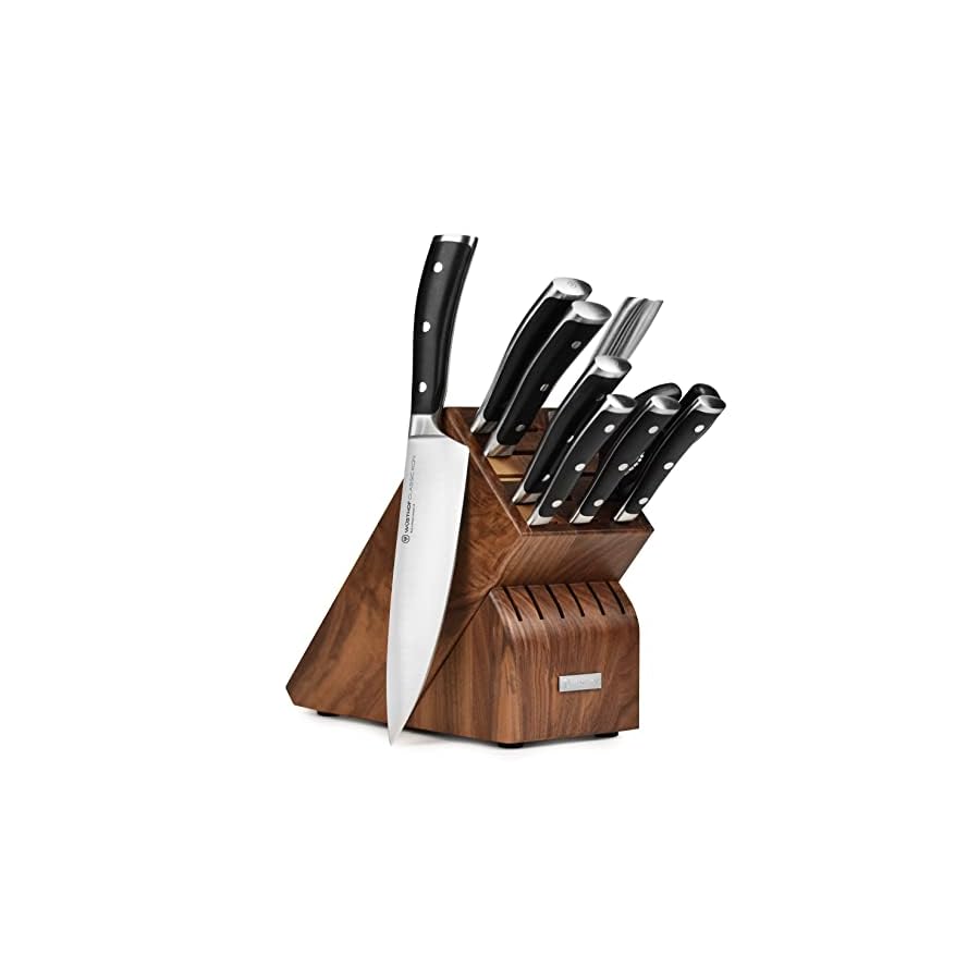 Wusthof-Classic-Ikon-10-Piece-Knife-Set-with-Walnut-Block Wusthof Classic Ikon 10 Piece Knife Set with Walnut Block