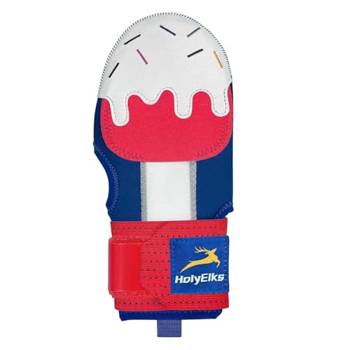 HolyElks Sliding Mitt,Baseball Softball Sliding Glove for Kid Youth Adult - Flexible,Breathable,Durable,Easy to Wear,Ambidextrous (Red Blue, Right Hand)