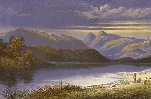 Tableau toile affiches d'art Elterwater Alexander Lydon décoration murale
