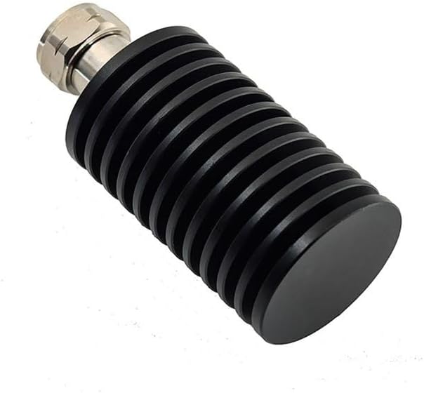 50W Mini DIN RF Dummy Load 4.3-10 Male Connector, DC-3GHz/4GHz, 50 Ohm, High-Performance, Compact Design for RF Testing and Calibration(4GHZ)