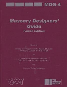 Paperback Masonry Designers' Guide. 4th ed. (book w/ cd rom). Book