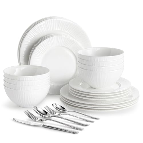 KINGSTONE Bone China Dinnerware Set