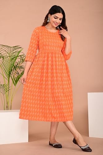 Image of Shantika Women's Maternity Dress Feeding Kurti with Zippers