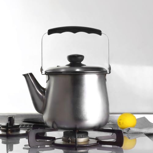 Mango ergonómico de tetera retro Sosoport en acero inoxidable resistente 6