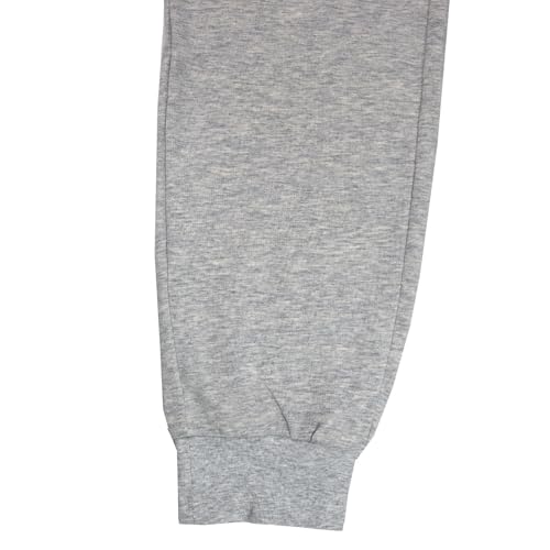 HUGO Damskie spodnie sportowe z logo odzież domowa, Średni, szary, XL