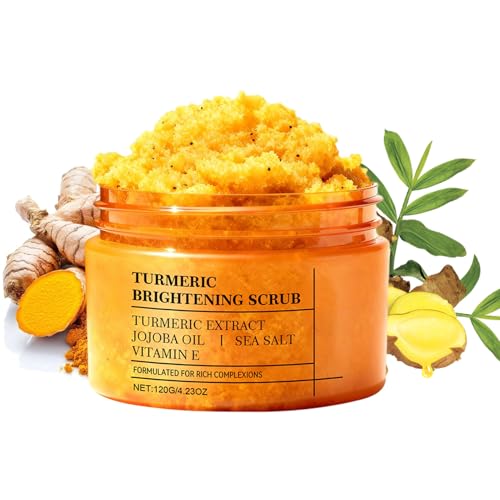 Gommage Visage - 120g Soin Exfoliant Apaisant Pour La Peau - Gommage pour le Corps,Pour Douche Salle de Bain Maison Voyage Quotidien Femmes Hommes Peaux Sensibles Sèches Mains Jambes Bras Dos