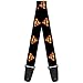 Buckle-Down Guitar Strap - Superman Shield Black - 2