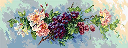 Aida para Bordado de Cruz de Algodón Multicolor de 30 x 80cm 2