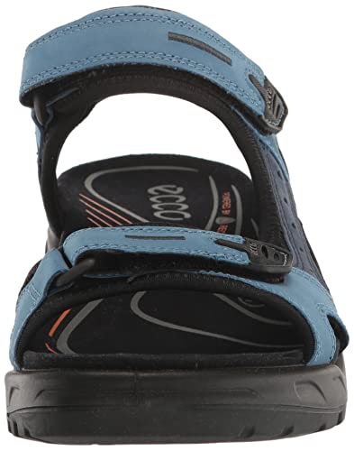 Ecco Men's Yucatan Sport Sandal, Retro Blue/Marine, 9-9.5 #TOP1