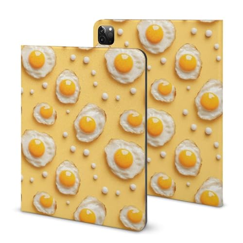 Coque fine Pro 11 motif œuf au plat au bureau et à la maison