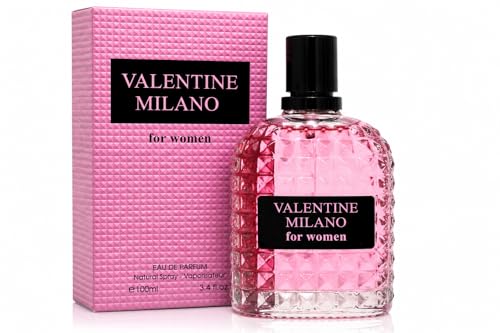 Valentine Milano Womens Perfume 100ml Eau de Parfum Long Lasting Floral Fruity Oriental Fragrance for Her