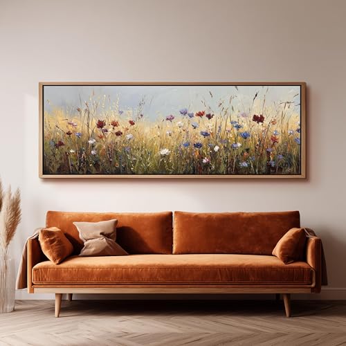 Décoration murale impressionniste haut de gamme toile de prairie - 3