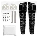 Los pedales de motocicleta se instalan directamente sin necesidad de modificaciones y reemplazan fácilmente los pedales viejos o dañados, ahorrando tiempo y esfuerzo.