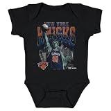 500 LEVEL Mohamed Diawara New York Knicks Statue Of Liberty One-Piece Infant Bodysuit (Black, 12M)