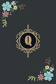 Q : Monogram Initial Q Notebook : Notebook / Journal (6x9 120 Pages)