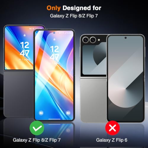 Image of LK 3 Pack for Samsung Galaxy Z Flip 8 / Flip 7 Screen Protector