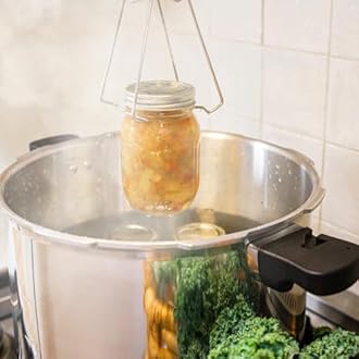 Barton Pressure Canner Release Valve Aluminum Canning Pot Cooker Pot Stove Top Instant Fast Cooking Pot Stewing Locking System (23.3 Quarts)