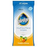 Pledge Multisurface Cleaning Wipes, pH Balanced...