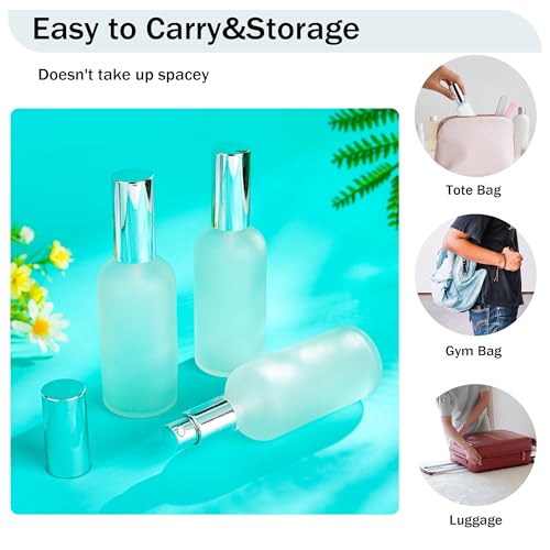 YU FENG Perfume Bottles Empty Glass Refillable Atomizer Perfume Spray Bottle - Image 8