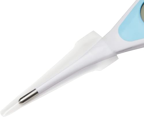 Miniatura 23 de Juvale Fundas para termómetros, 100 unidades, color blanco, desechables para termómetros digitales y uso oral, rectal, axilas