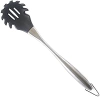 Vista 1 de Norpro Servidor de pasta de acero inoxidable y silicona