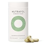 Nutrafol Women's Hair Growth Supplements, For Women 18-44 Years Old, Clinically Tested for Visibly Thicker, Stronger Hair, 100% Vegan Ingredients, Dermatologist Recommended - 1 Month Supply