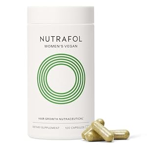 Nutrafol Women’s Hair Growth Supplements, For Women 18-44 Years Old, Clinically Tested for Visibly Thicker, Stronger Hair, 100% Vegan Ingredients, Dermatologist Recommended – 1 Month Supply
