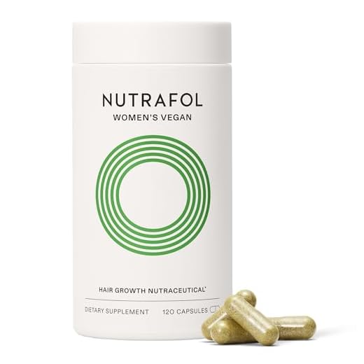 Nutrafol Women's Hair Growth Supplements, For Women 18-44 Years Old, Clinically Tested for Visibly Thicker, Stronger Hair, 100% Vegan Ingredients, Dermatologist Recommended - 1 Month Supply