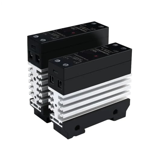 Relais statique monophasé 80A DC-DC avec dissipateur thermique compact