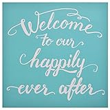 YeulionCraft DIY Self-Adhesive Silk Screen Stencil Printing Mesh Transfers for Home Decoration...