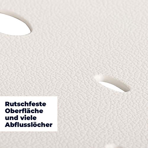 Badewannensitz flexilife mit Griff und Seifenablage für Senioren