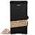EAST OAK 30-inch Electric Smoker, Outdoor Smoker with Convenient Side Wood Chip Loader, 725 Sq Inches of Cooking, Digital Control and 4 Removable Racks for Outdoor Kitchen, BBQ, Backyard, Black