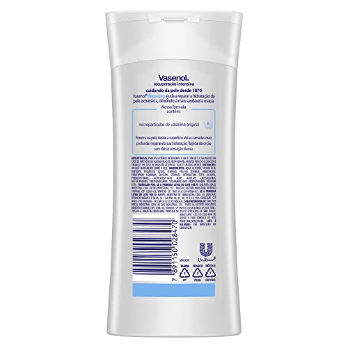Vasenol Loção Desodorante Hidratante Recuperação Intensiva Reparadora 200Ml