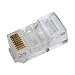 Produktbild LogiLink Patch-Anschluss - RJ-45 (M) - ungeschirmt (Packung mit 100), MP0020