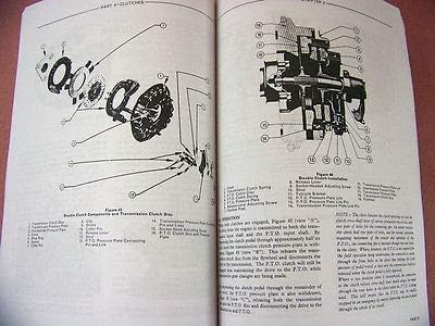Set for Ford 3000 4000 Series Tractor Repair Shop Catalog c