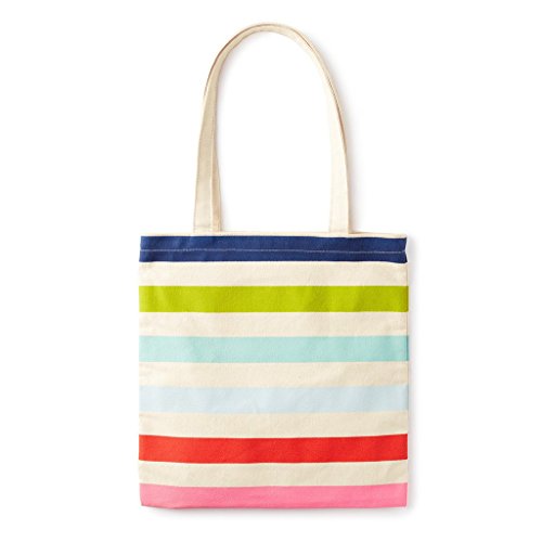 kate spade new york Canvas Book Tote - Candy Stripe, Medium