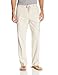 Cubavera Men's Linen Cotton Washed Cargo Drawstring Pant