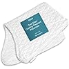 Coop Home Goods Cool Side Crescent Pillowcase، حقيبة وسادة تبريد بحجم كوين للنوم الساخن، شكل هلال، أغطية وسادة على الوجهين، جانب مريح وجانب بارد، تقنية Lulltra Cool فائقة النعومة