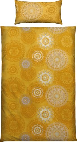 Erwin Müller Bettwäsche, Bettgarnitur Flanell - Mandala - mollig warm, temperaturregulierend… – Ansicht 1