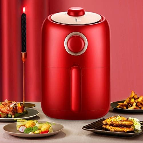 2L Mini Electric Air Fryer rotary knob design Multifunctional Oil-free French Fries Food Household Frying Pot