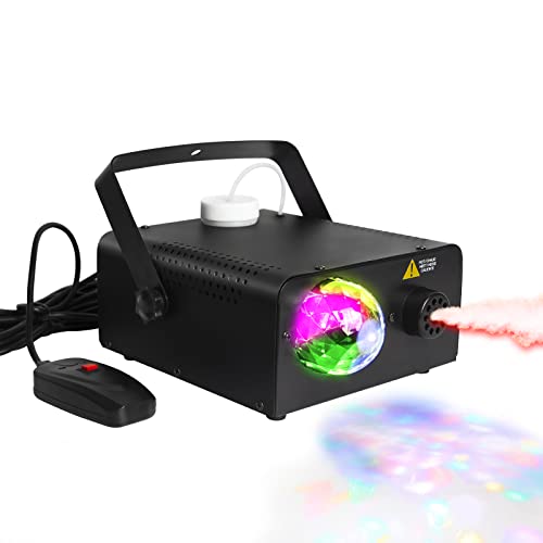 Moka Fog Machine 700W Smoke Machine With Rgb Lights Perfect For Stage Effect, Party, Dj, Club, Wedding And Christmas Decorations #TOP30