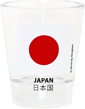 Japan Souvenir Boxed Shot Glass Set (Set of 2)