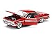 JADA Toys Fast & Furious 8 1:24 Diecast - Dom's Chevy Impala Vehicle, Red