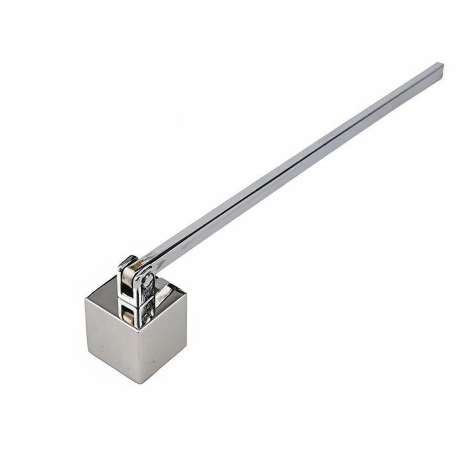 Prevents Smoke Square Candle Silver Stainless Steel | Smokeless Extinguishing Flexible Safety Reach Versatile Utility Stainless Steel Silver-image-48