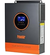 3200W Solar Inverter Charger 24V DC to 120V AC with 40A AC Charger, Pure Sine Wave Power Inverter...