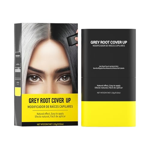 shpuuyy Barra de Tinte para el Cabello - Cobertor Temporal Para Pelo Canoso | Solución Impermeable Fácil de Usar Disimula Entradas 15g para Adultos Mujeres Hombres