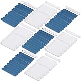 infactory Zubehör zu Magnetclip-Set: 48er-Set magnetische Universal-Metall-Clips für Insektenschutzgitter (Magnetbefestigung Fenster)