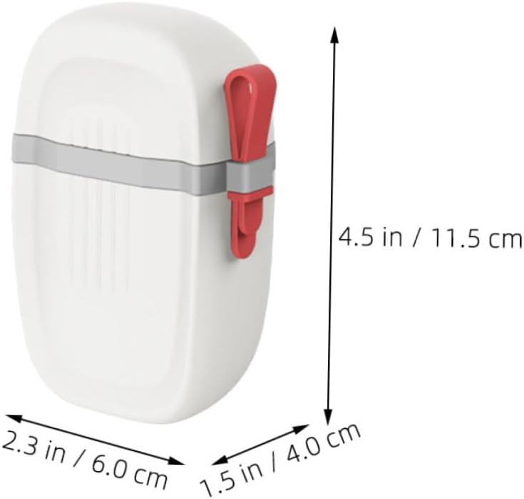 SHOWERORO Portable Soap Holder Lid Dual-Layer Travel Soap Container Water-draining Design for Camping Gym and Daily Use image 2