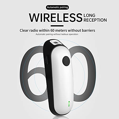 Depusheng Wireless Lavalier Microphone Professional Omnidirectional Condenser Mic For Mobile Phones，Camera，Computer，Laptop，Recording Mic For Youtube, Interview, Video #TOP5